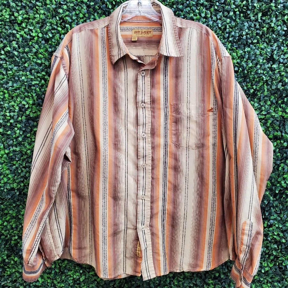 Get Lucky Western size XXL Button Down